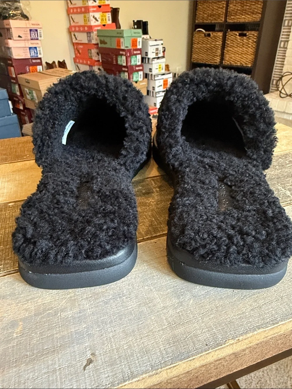 NWOB Tory Burch Suede & Shearling Slipper